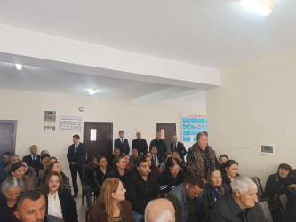 Təklə kəndində səyyar qəbul keçirildi