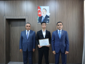 Goranboyda yüksək balnan ali məktəblərə qəbul olan məzunlarla görüş keçirildi