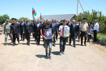 Goranboy rayonunda Birinci Qarabağ müharibəsinin itkin şəhidinin dəfn mərasimi keçirildi