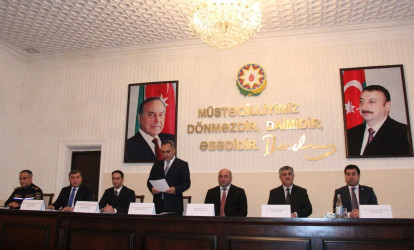 Goranboyda, “2025-ci ildə rayonun ictimai-siyasi,sosial-iqtisadi və mədəni inkişafı sahələrində görülmüş işlər və cari ildə qarşıda duran vəzifələr barədə” RİH Başçısının illik hesabat iclası keçirildi