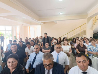 Goranboy şəhərində səyyar qəbul keçirildi
