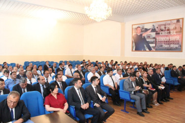 Goranboy rayon İcra Hakimiyyəti başçısı yanında Şuranın növbəti iclası keçirildi