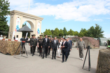 Goranboyda XXIX “Şahin” Hərbi-İdman oyununun final mərhələsi təntənəli şəkildə keçirildi