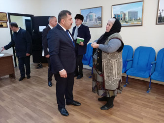 Goranboy rayon İcra Hakimiyyətində vətəndaşların müraciətləri dinlənildi