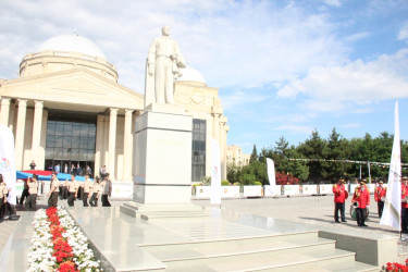 Goranboyda XXIX “Şahin” Hərbi-İdman oyununun final mərhələsi təntənəli şəkildə keçirildi