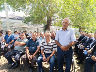Goranboyda növbəti səyyar qəbul Abbasqulular kəndində keçirildi