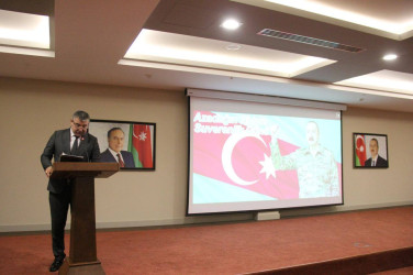 Goranboyda  “Azadlığın Nidası-Suverenlik Günü” adlı tədbir keçirildi