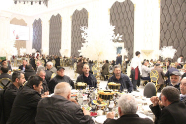 Goranboyda iftar süfrəsi açıldı