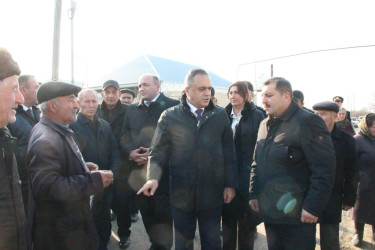 Fəxralı kəndində sakinlərin su təminatının yaxşılaşdırılması sahəsində əsaslı işlər görülüb