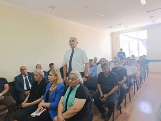 Goranboyda növbəti səyyar qəbul Tatarlı kəndində keçirildi