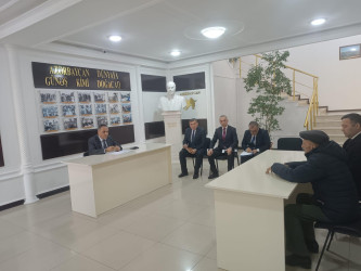 Goranboy rayon İcra Hakimiyyətində vətəndaşlar  qəbul edildi, müraciətləri dinlənildi