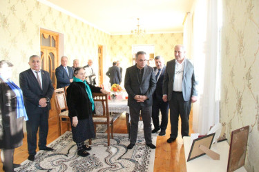 Bağçakürd kəndində şəhidi ailəsi ziyarət olundu