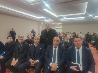 Goranboy şəhərində səyyar qəbul keçirildi