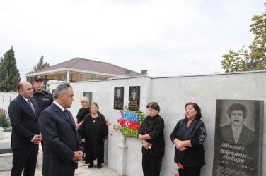 “27 sentyabr-Anım Günü”nün beşinci ildönümü ilə bağlı Dəliməmmədlidə şəhidlərimizin məzarları ziyarət olundu
