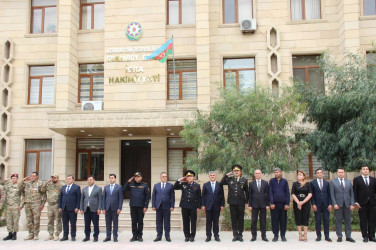 Goranboyda “27 sentyabr-Anım Günü” Şəhidlərimizin xatirəsi 1 dəqiqəlik sükutla yad edildi
