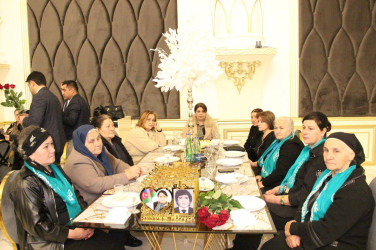"8 mart - Beynəlxalq Qadınlar Günü" münasibətilə şəhid ailələri ilə birgə bayram tədbiri keçirildi