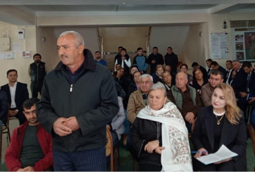 Yəhərçi Qazaxlar kəndində səyyar qəbul keçirildi