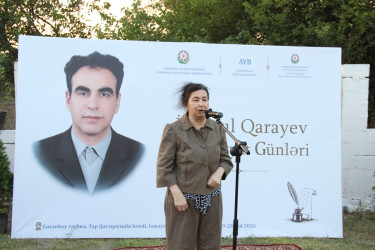 Goranboyda “İsmayıl Qarayev Ədəbiyyat Günləri” adlı ədəbi-bədii gecə keçirildi
