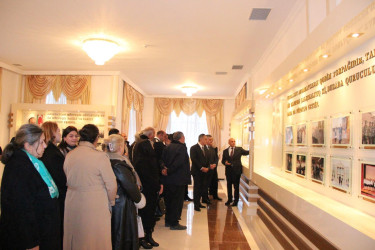 Goranboyda Ümummilli Lider Heydər Əliyevin anım günü ilə bağlı, Heydər Əliyev Mərkəzinə ekskursiya təşkil edildi