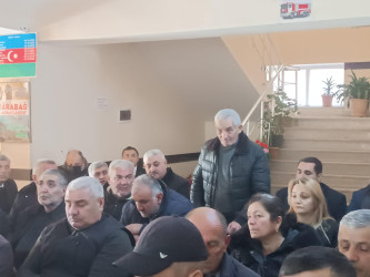 Goranboyda yeni ilin ilk səyyar qəbulu Əlirzalı kəndində keçirildi