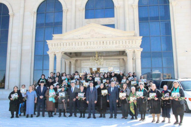 "8 mart - Beynəlxalq Qadınlar Günü" münasibətilə şəhid ailələri ilə birgə bayram tədbiri keçirildi