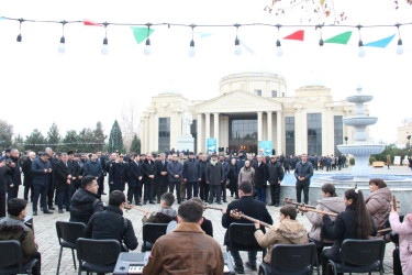 Goranboyda, “Konstitusiya və Suverenlik İli” çərçivəsində, 31 Dekabr-Dünya Azərbaycanlılarının  Həmrəyliyi Günü və 2026-cı ilin gəlişi ilə bağlı, tədbir keçirildi