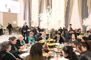 Goranboyda iftar süfrəsi açıldı