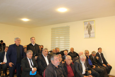 Veyisli kəndində səyyar qəbul keçirildi