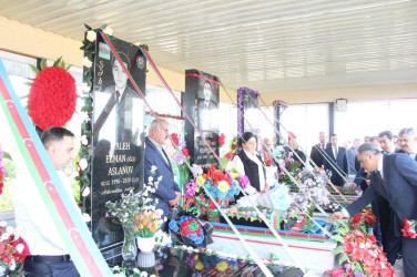 “27 sentyabr-Anım Günü”nün beşinci ildönümü ilə bağlı Səfikürd Şəhidlər Xiyabanında şəhidlərimizin məzarları ziyarət olundu