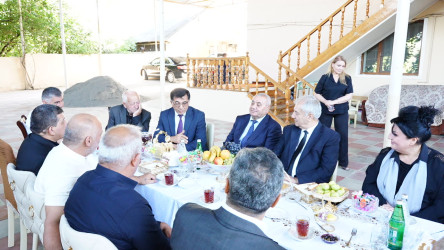 Goranboyda Şəhid Milli Qəhrəman Niyazi Aslanovun həyat yoldaşı Rübabə İsmayılovanın 65 illik yubileyi qeyd olundu