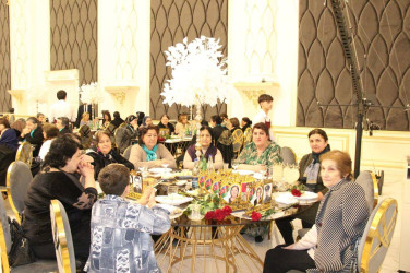 "8 mart - Beynəlxalq Qadınlar Günü" münasibətilə şəhid ailələri ilə birgə bayram tədbiri keçirildi