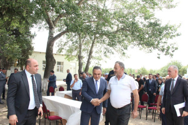 Şəfəq kəndində səyyar qəbul keçirildi