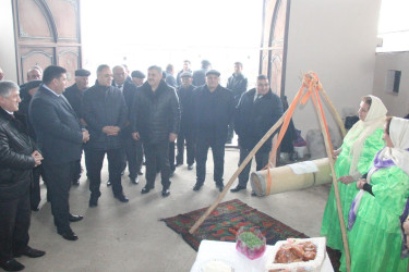 Goranboyda Qərbi Azərbaycan İcmasının üzvləri ilə birgə Novruz bayramı tədbir keçirildi