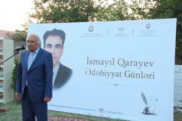 Goranboyda “İsmayıl Qarayev Ədəbiyyat Günləri” adlı ədəbi-bədii gecə keçirildi