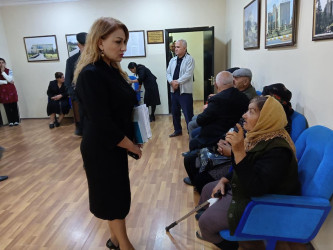 Goranboy rayon İcra Hakimiyyətində vətəndaşların müraciətləri dinlənildi