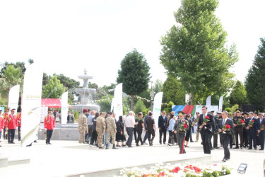 Goranboyda XXIX “Şahin” Hərbi-İdman oyununun final mərhələsi təntənəli şəkildə keçirildi
