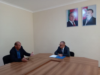 Goranboy rayon İcra Hakimiyyətində vətəndaşların müraciətləri dinlənildi