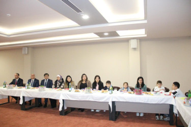 Novruz və Ramazan bayramları münasibətilə şəhid övladları ilə bayram tədbiri keçirildi