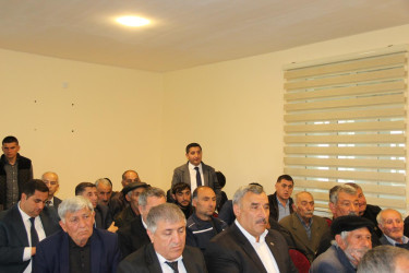 Veyisli kəndində səyyar qəbul keçirildi