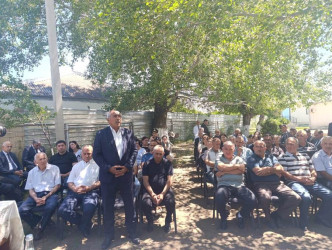 Goranboyda növbəti səyyar qəbul Abbasqulular kəndində keçirildi