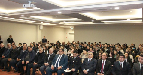 Goranboy şəhərində  səyyar qəbulu keçirildi