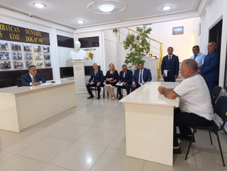 Goranboy rayon İcra Hakimiyyətində vətəndaşların növbəti qəbulu keçirildi