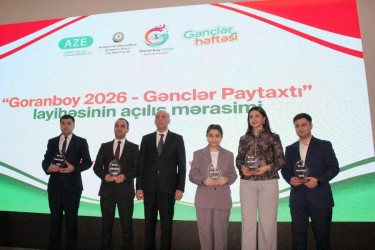 Goranboy şəhərində “Goranboy 2026-Gənclər Paytaxtı" layihəsinin açılış mərasimi keçirildi, GəncFest təşkil olundu