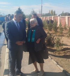Goranboyda “08 noyabr –Zəfər Günü” ilə bağlı ağacəkmə aksiyası keçirildi