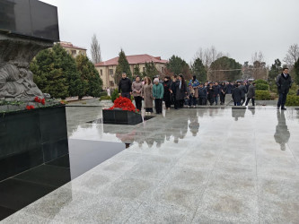 Goranboyda, Xocalı soyqırımı faciəsinin 34-cü ildönümü ilə bağlı, ümumrayon tədbiri keçirildi