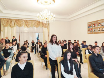 "Goranboy 2026-Gənclər Paytaxtı" ümumrayon tədbirləri çərçivəsində, Heydər Əliyev Mərkəzində bir qrup fəal gənclərlə görüş keçirildi