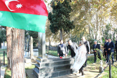 Sarov kəndində şəhidlərimizin məzarları ziyarət edildi