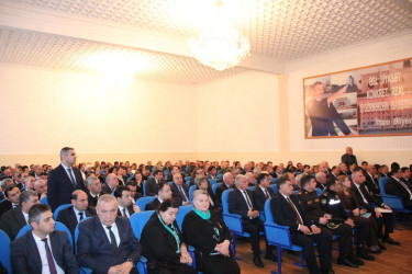 Goranboyda, “2025-ci ildə rayonun ictimai-siyasi,sosial-iqtisadi və mədəni inkişafı sahələrində görülmüş işlər və cari ildə qarşıda duran vəzifələr barədə” RİH Başçısının illik hesabat iclası keçirildi