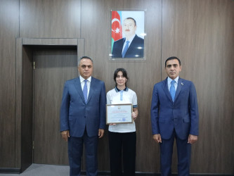 Goranboyda yüksək balnan ali məktəblərə qəbul olan məzunlarla görüş keçirildi