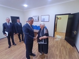 Goranboy Rayon İcra Hakimiyyətində vətəndaşların növbəti qəbulu keçirildi